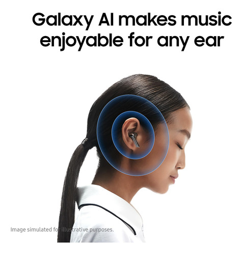 Auriculares Bluetooth Samsung Galaxy Buds 3 Ai Con Cancelaci