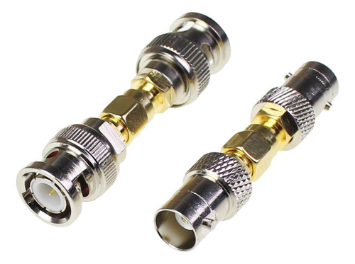 1 Conjunto De Adaptador De Conector Rf Fêmea Tipo Bnc Para