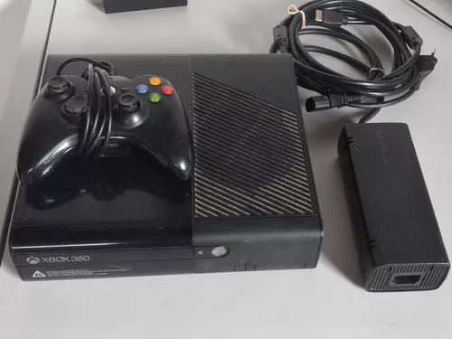 Console Xbox 360 com HD de 500gb bloqueado funcionando