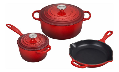 Juego De Horno Holandés Le Creuset Of America De 5 Piezas, C