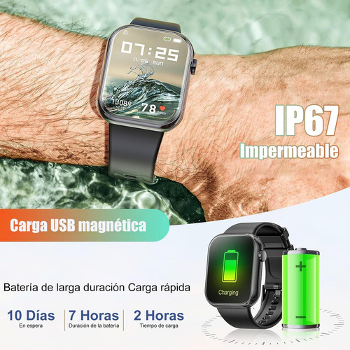 Smartwatch Reloj Inteligente Hombre - Llamadas Bluetooth