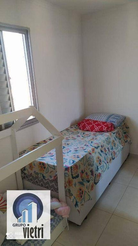 Imagem 20 de 23 de Cobertura Com 3 Dormitórios À Venda, 64 M² Por R$ 480.000,00 - Parque Maria Domitila - São Paulo/sp - Co0070