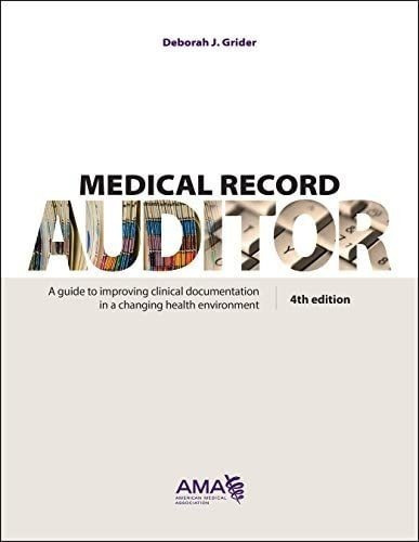 Libro:  Medical Record Auditor