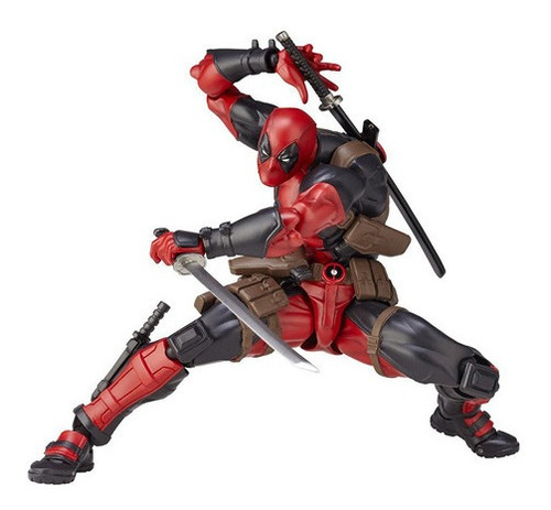 Imagen 5 de 6 de Deadpool Crazy - Figura De Pvc