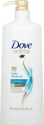 Dove Damage Therapy Champú De Humedad Diaria, 40 Fl Oz