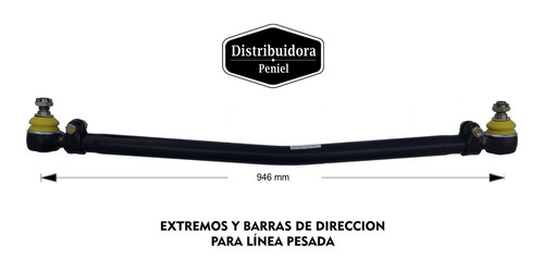 Imagen 2 de 6 de Barra Corta De Direccion P/volvo Vm210 / Vm240 /vm260 /vm310