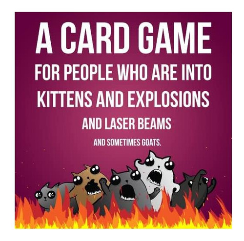 Exploding Kittens Party Pack Juego De Cartas De Exploding Y