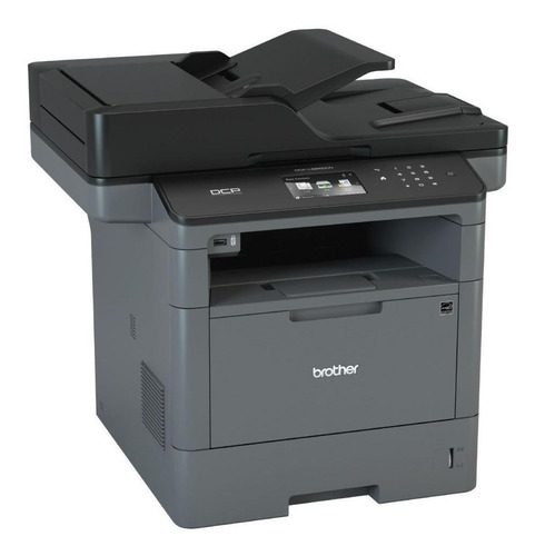 Imagen 2 de 2 de Impresora multifunción Brother DCP-L5600DN gris y negra 220V - 240V