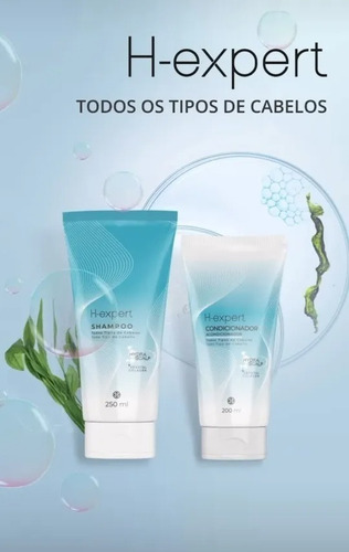 Shampoo E Condicionador P/ Todos Tipos De Cabelos Hinode