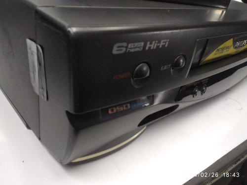 Video Cassete Philips Vr757 Com Controle (Usado)