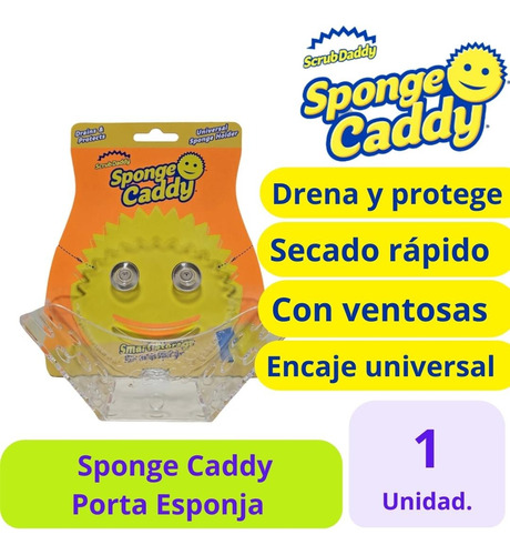 Scrub Daddy Porta Esponja Sponge Caddy - 1uds