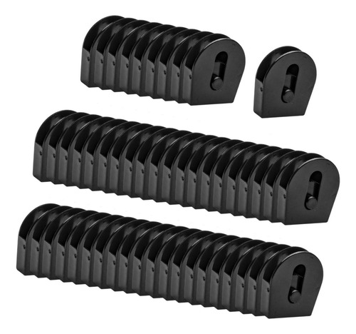 50x Bungee E Collar Cierras Ajustes Correa Medio