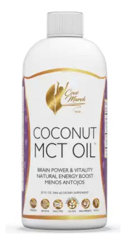 Mct Coconut Oil,  De La Dra. Coco March