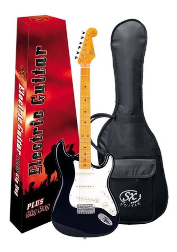 Guitarra Eléctrica Sx Stratocaster + Funda