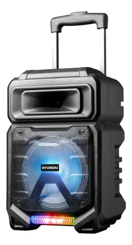 comprar Parlante Inalámbrico Hyundai Trolley Subwoofer Bt Batería 1.8hrs