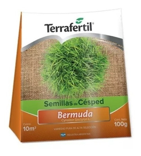 Semilla Cesped Bermuda Terrafertil 100g / Ramos Grow