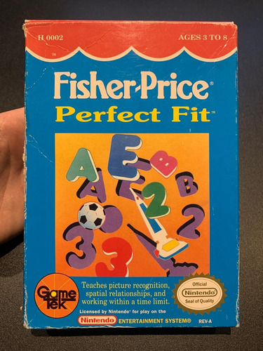 Fisher-price: Perfect Fit Nintendo Nes (Usado)