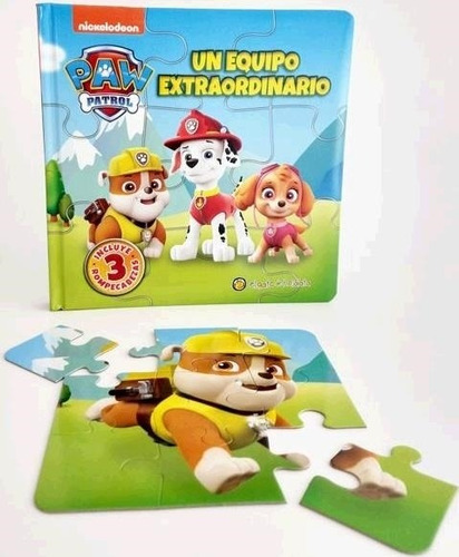 Un Equipo Extraordinario - Historias Para Armar-paw Patrol-e