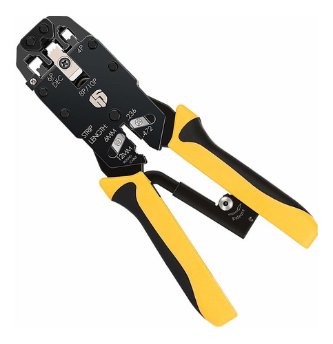 Network Cable Cutting Stripping Wire Crimper Tool For Cat3/c