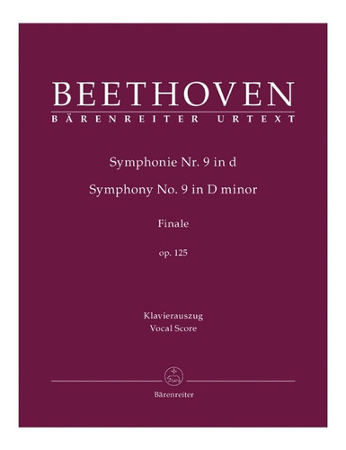 L.v. Beethoven: Symphony No.9 In D Minor Op.125 (finale) Voc