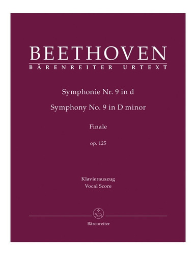 L.v. Beethoven: Symphony No.9 In D Minor Op.125 (finale) Voc