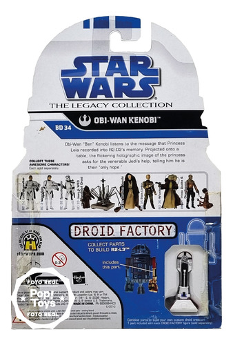 Hasbro - Star Wars The Legacy Collection Obi-wan Kenobi Bd34