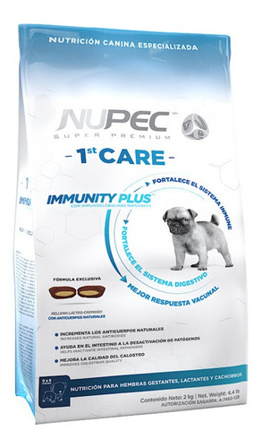 Nupec First Care 2 Kg Para Cachorros Recien Nacidos