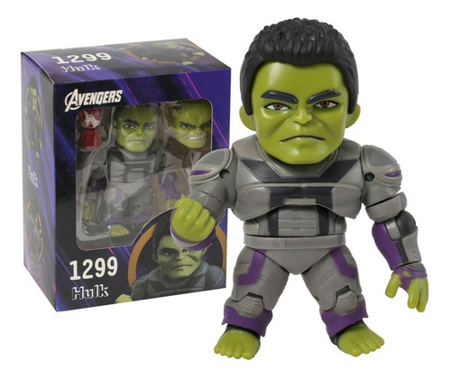 Figura De Acción De Pvc Marvel Avengers Endgame 1299 Hulk