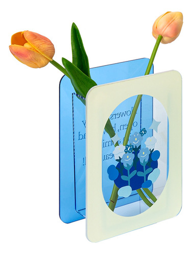 Vaso De Flores, Suporte De Buquê Moderno Em Acrílico, Clear