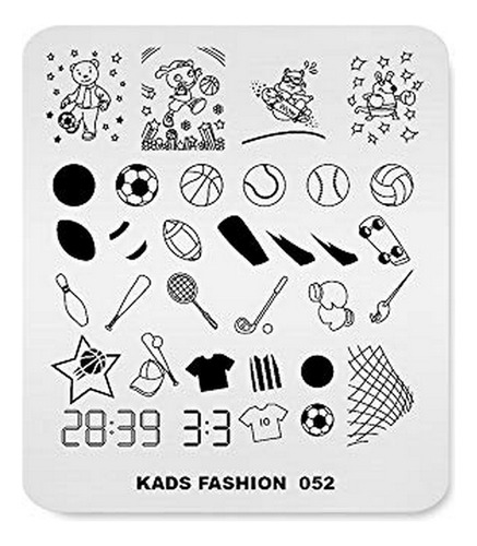 Equipo Para Decorar Uñas Rolabling Nail Stamping Plate Fashi