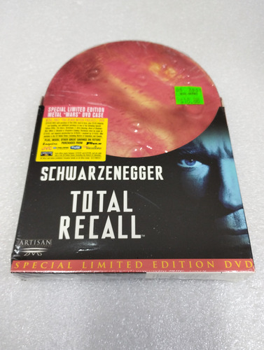 Dvd Total Recall Deluxe Límited Mars Case