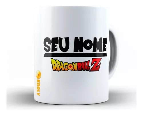 Caneca Xícara Dragon Ball Z Brolly Personagens M04 325ml - Lenx Designer