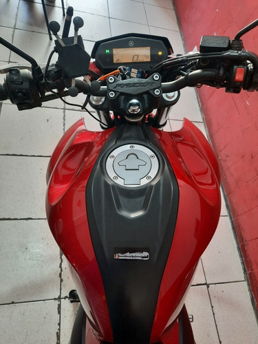 Imagem 13 de 15 de Yamaha Fz25 Fazer 250 Vermelha 2021 Apenas 11785 Kms