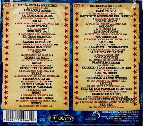 Botellita De Jerez, Naco Es Chido La Banda Sonora 2cds Nuevo
