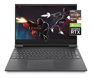 Laptop Gamer Hp Victus 16 Amd R5 8gb 512gb Rtx 3050 -negro