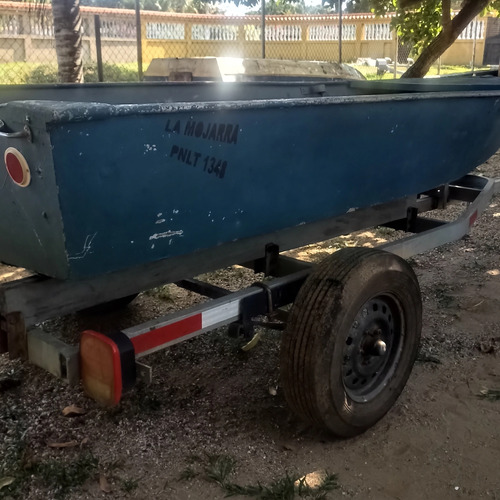 Trailer Y Lancha De Aluminio 12 Pies (Usado)