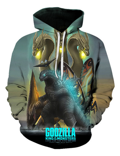 Sudadera Con Capucha Cos Hoodie Con Estampado Digital 3d