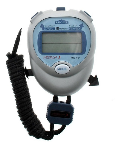 Cronometro Memoria 10 Lap Alarma Reloj Digital Deportivo