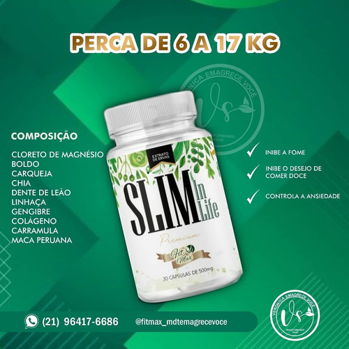 Imagem 1 de 3 de Kit Fit Max Slim + Detox 30 Cápsulas Cada