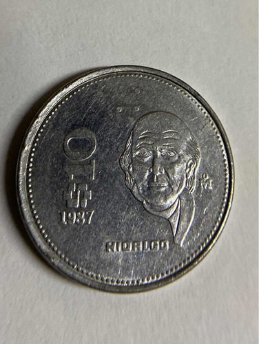Moneda De Mexico De 10 Pesos De 1987 Envio Gratis