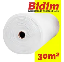 Comprar 30m2 Manta Bidim Vp50 Impermeabiliza Telhados Lajes Telhas C Cor Branco