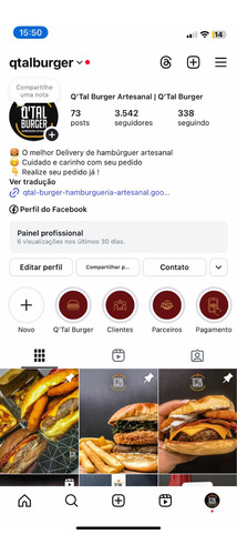 Vendo Marca Qtalburger Insta 3500 Seguidores Orgânicos