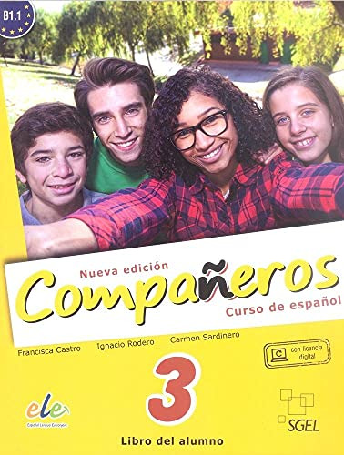 Libro Companeros 3 (b1.1) - Edicion Brasil - Libro Del Alumn