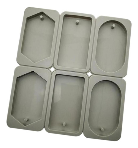 Molde De Silicona Para Jabón 4 Piezas