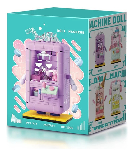 Bloques De Construcción Machine Doll Juego Para Niños