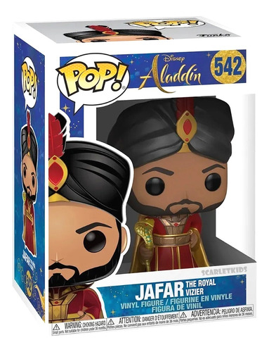Funko Pop Aladdin Jafar 542 Orig Funko Disney Scarlet Kids