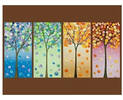 Cuadros Decorativos Modernos Abstractos Arbol De La Vida