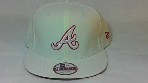 Boné New Era Snapback Atlanta Braves Aba Reta Original