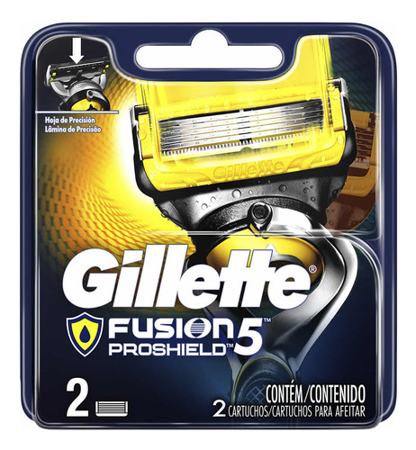 Pack De 2 Repuestos De Gillette Fusion