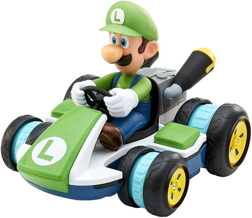 Imagem 5 de 6 de Super Mario Mariokart Veículo R;c Racer Luigi Candide